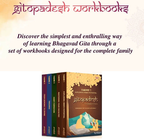 Gitopadesh Workbooks - Vol1- Set of 5 Books (Themes 1 to 5)